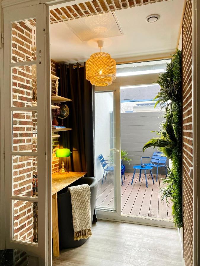 Escale Boheme - Terrasse En Centre-Ville - Gare Amiens Zewnętrze zdjęcie