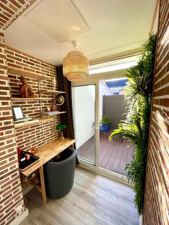Escale Boheme - Terrasse En Centre-Ville - Gare Amiens Zewnętrze zdjęcie