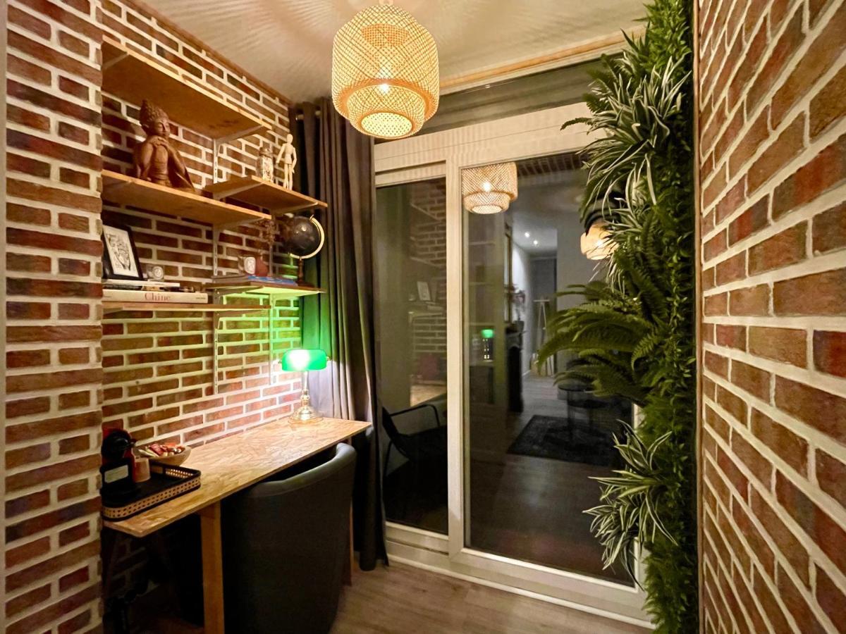 Escale Boheme - Terrasse En Centre-Ville - Gare Amiens Zewnętrze zdjęcie